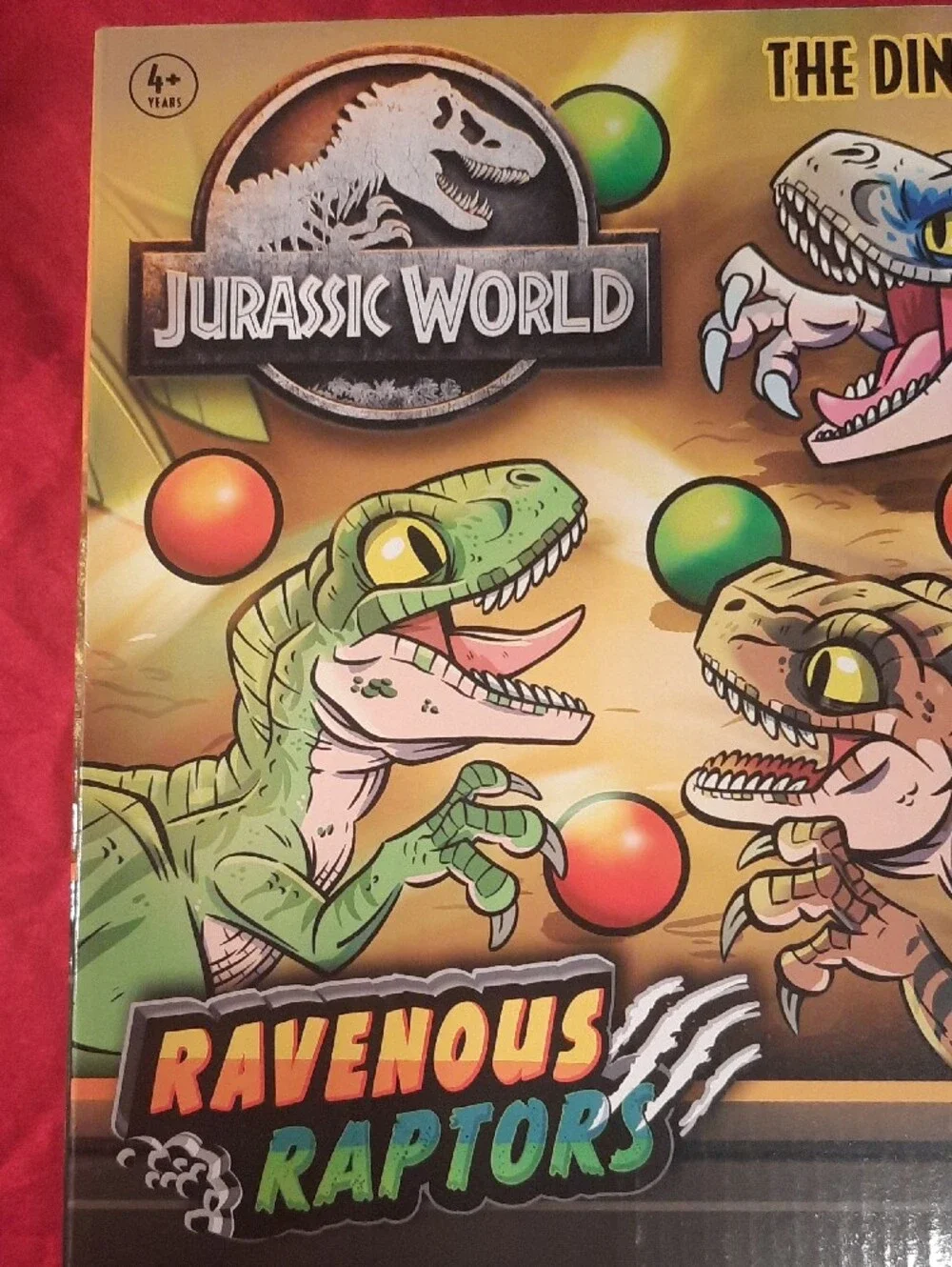Jurassic World Ravenous Raptors Chomping Game